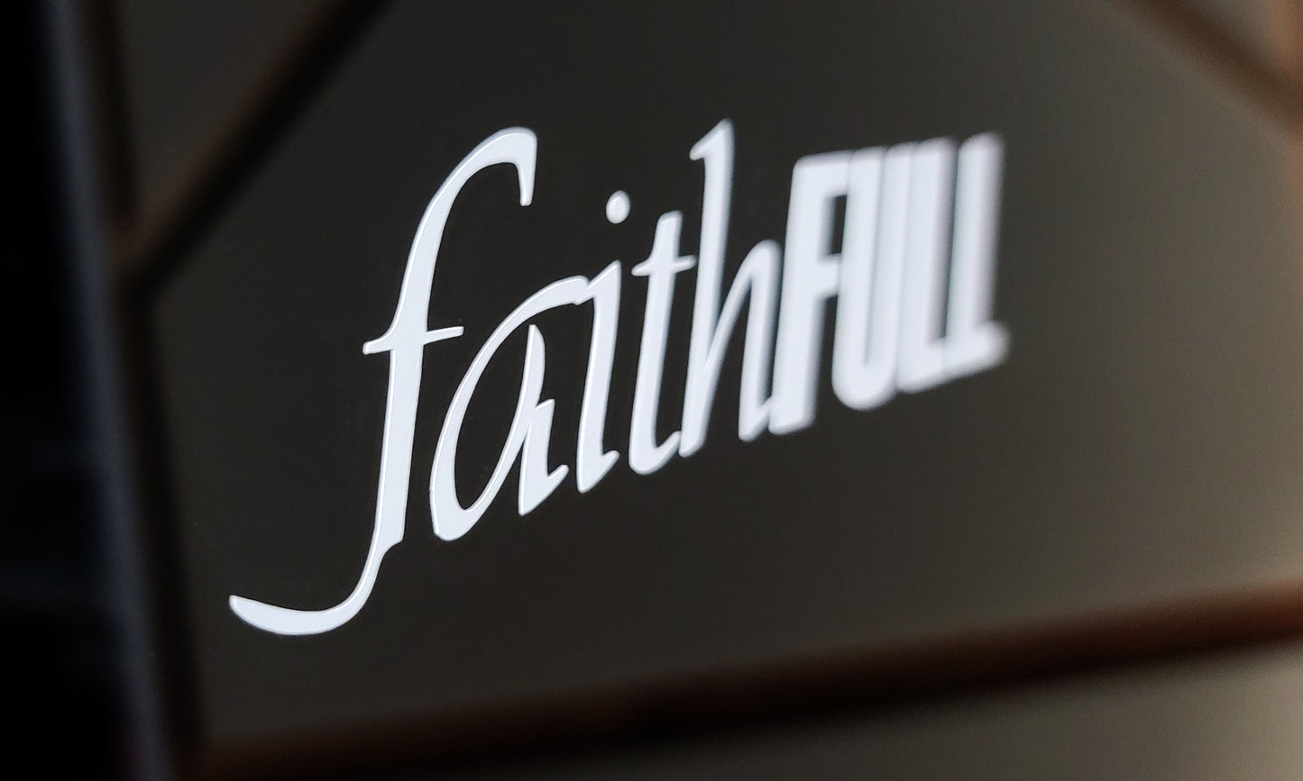 "FaithFULL" ∙ Permanent Vinyl Decal 4.75" x 1.5"