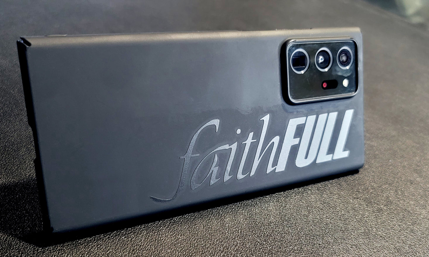 "FaithFULL" ∙ Permanent Vinyl Decal 4.75" x 1.5"